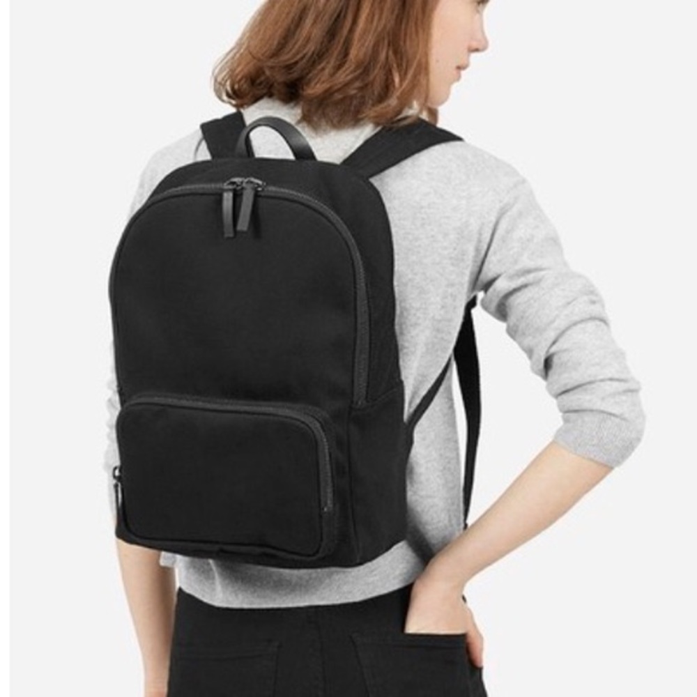 Everlane Modern Zip Backpack Large Black